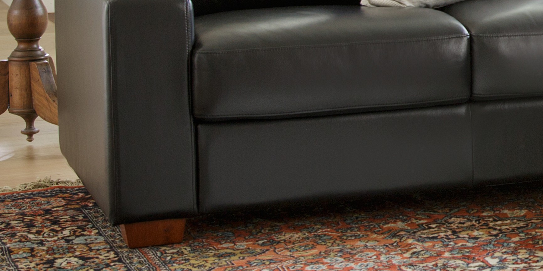 Plush leather lounges clearance