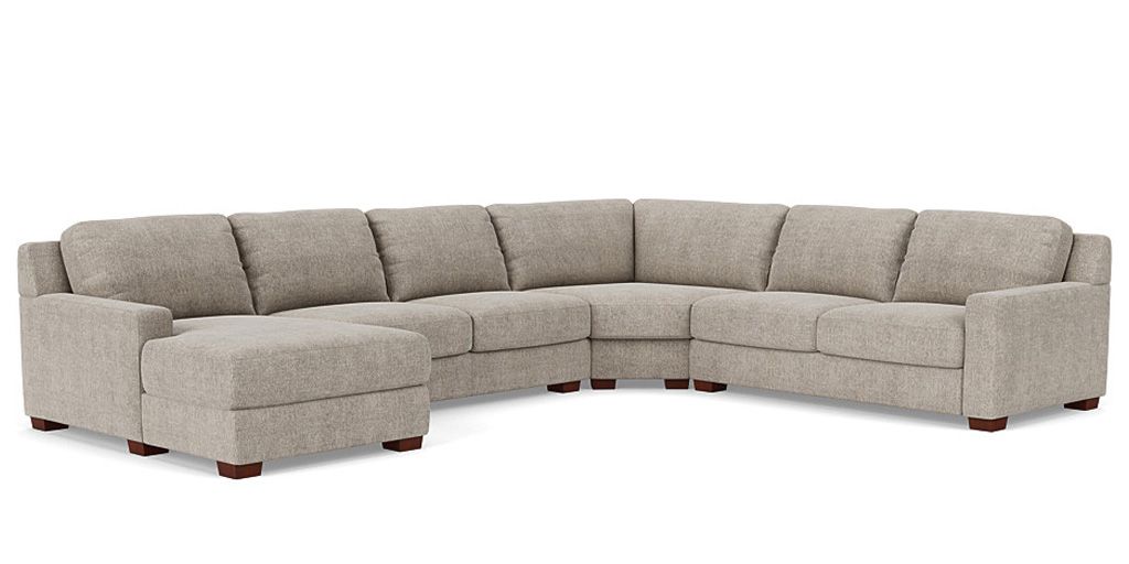 Cooper Modular Sofa with Timber Feet Plush