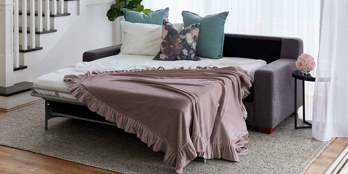 Plush online sofa beds