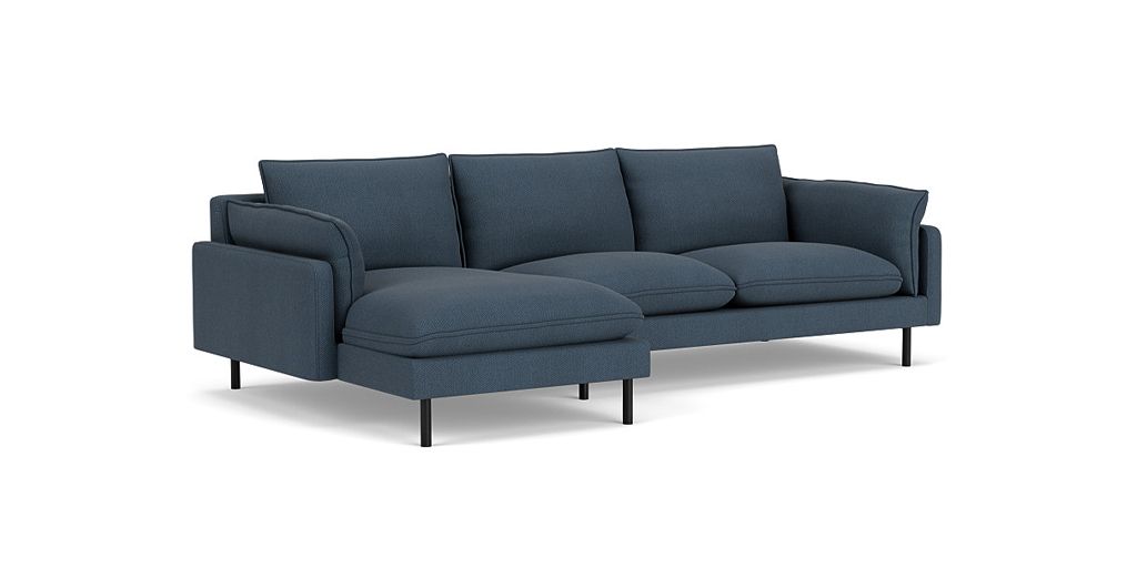 2.5 seater couch shop with chaise