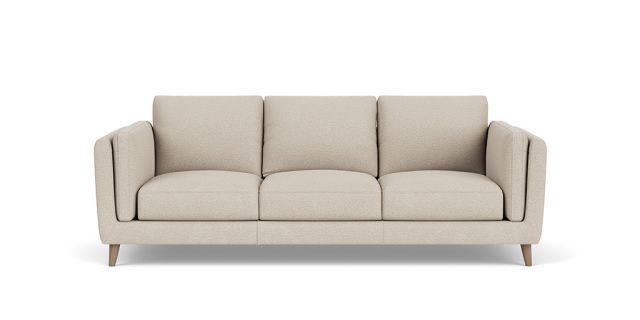 Ella 3 seat in friday fabric stone