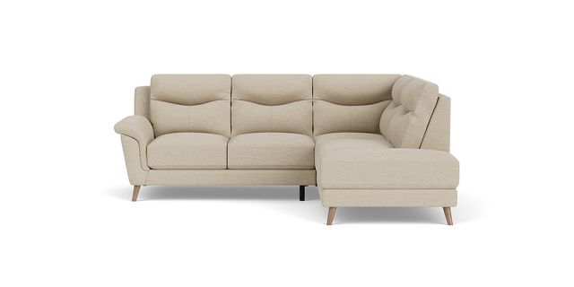 Victoria 2 seat corner + right arm facing terminal in fabric