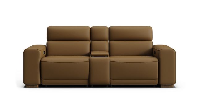 Bodhi 2.5 seat dual zero-gravity electric recliners with electric telescopic headrests & console