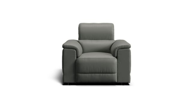 Cupertino electric recliner with electric telescopic headrest