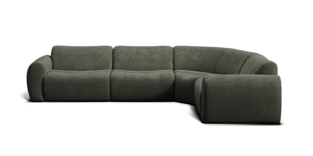 Elio 6 seat right facing corner modular