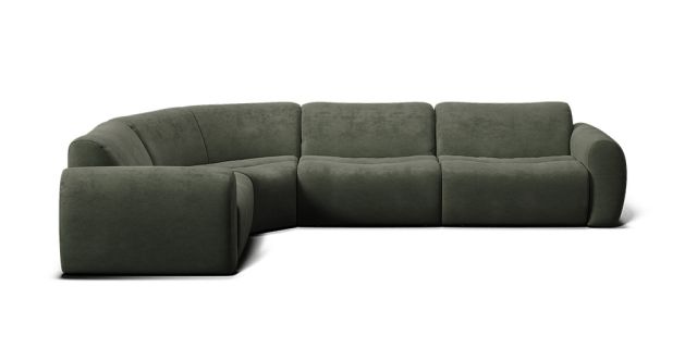 Elio 6 seat left facing corner modular