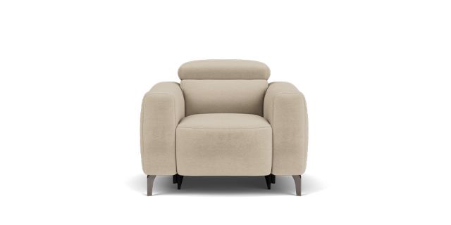 Fenix Electric Recliner (Rechargable Battery) with Adjustable Headrest