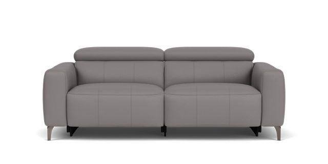 Fox 3 Seat Dual Electric Recliners (Rechargable Battery) with Adjustable Headrests