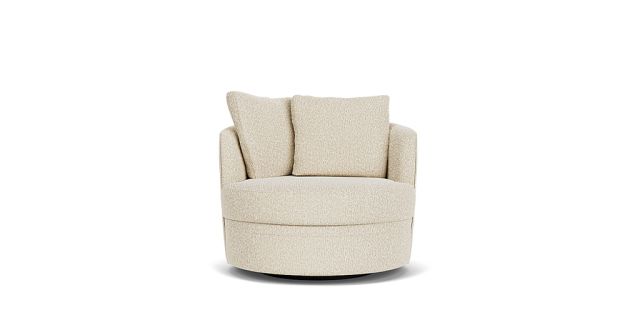 Small round deals swivel chair