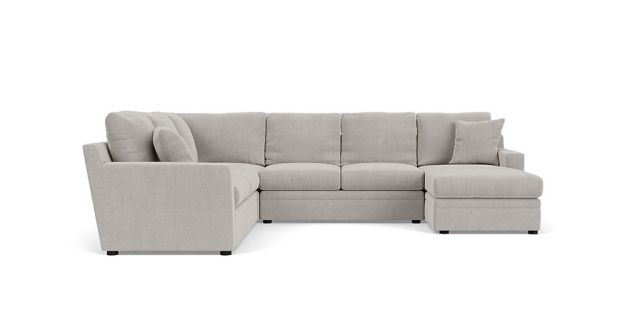 Maine 5 seat corner modular + right facing chaise