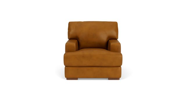 Melbourne Leather Petite Armchair