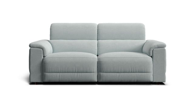 Saratoga 3 seat dual electric recliners with electric telescopic headrests	