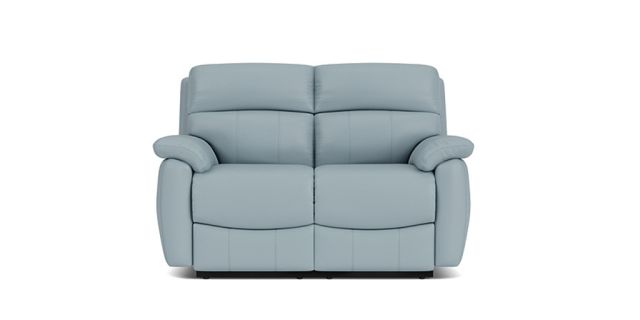 Stratford leather 2 seat dual electric recliner
