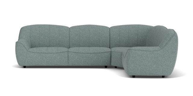 Hana 6 Seat Right Facing Corner Modular