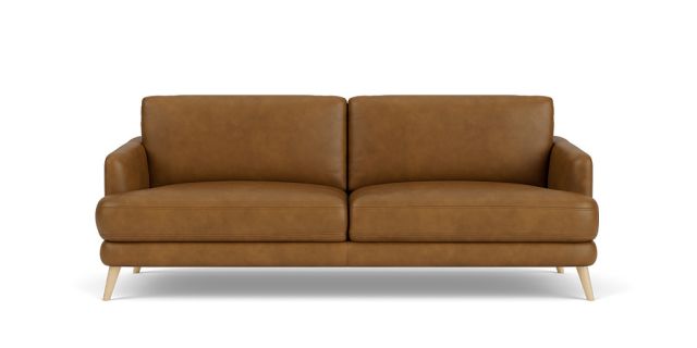 Zane 4 seat with oak leg