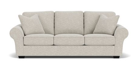 Adeline 3 seat in Reid Fabric Dove | Plush