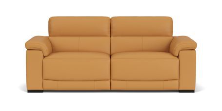 Flyn 3.5 seat dual electric recliner in leather
