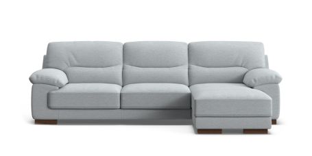 Jesse 3 seat & right facing chaise | Plush