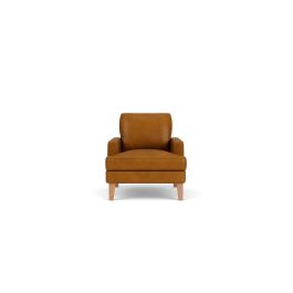 mocha faux leather push back recliner