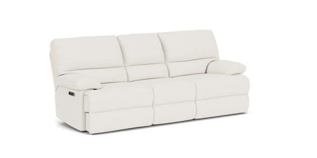 Lenny 3 seat dual electric recliner | Plush