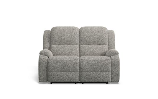 Palazzo 2 seat dual electric recliners in summer fabric pale moss | Plush