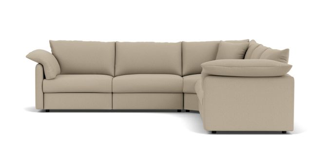 Fleur 7 seat corner modular