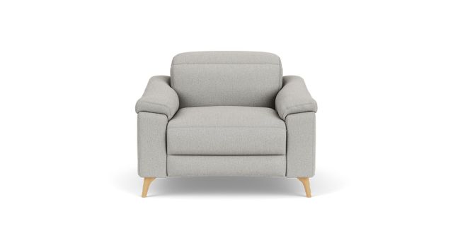 Mirow armchair with adjustable headrest | Plush