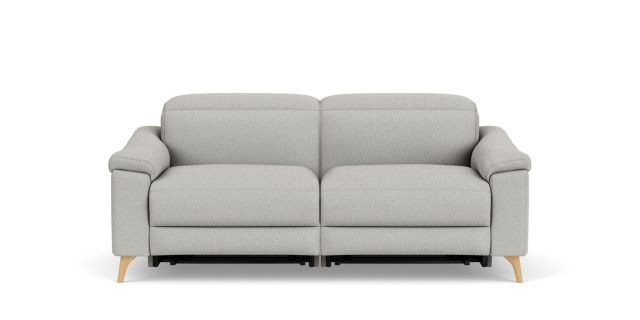 Mirow 2.5 seat dual electric recliners with electric headrests