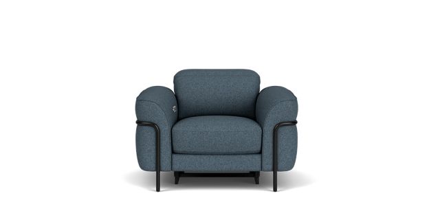 Bristol electric recliner (Rechargeable Battery) with electric headrest | Plush