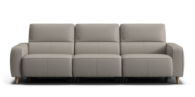 Clifton 4.5 seat dual electric recliners with electric telescopic headrests | Plush