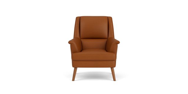 Darby leather armchair
