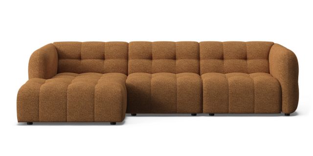 Elona 3 seat & left facing chaise | Plush