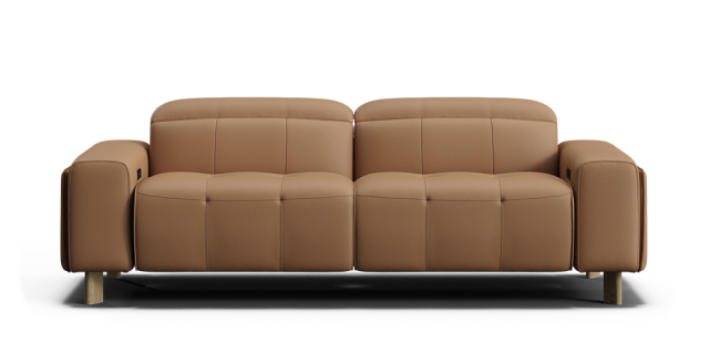 Gaia 2.5 seat dual zero-gravity electric recliners with electric headrests | Plush