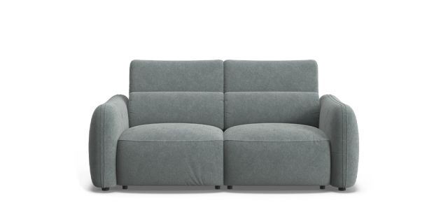 Meeka 3 seat dual electric recliners with electric telescopic headrests | Plush