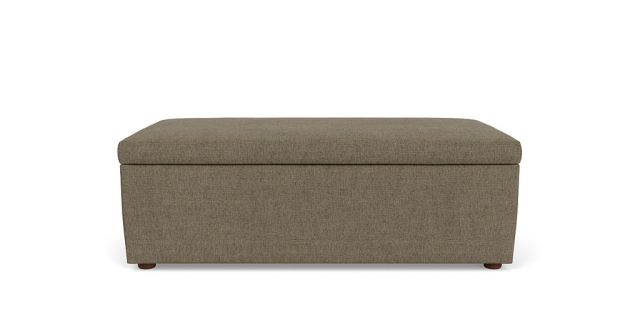Neo storage ottoman fabric