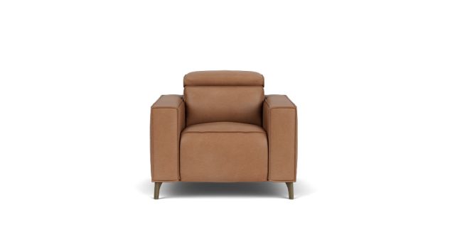 Odin electric recliner with electric headrest | Plush