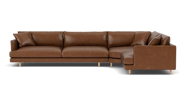 Venice 4.5 seat left arm facing corner modular