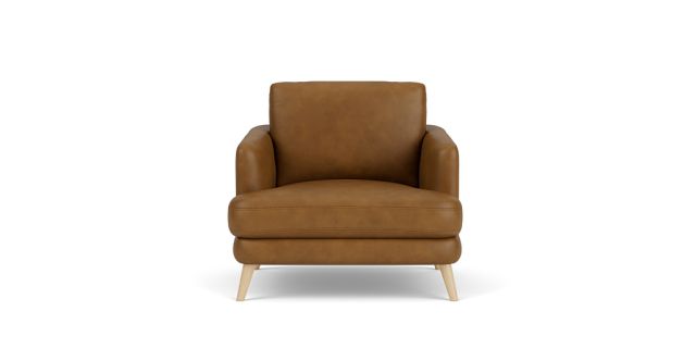 Zane 1 seat with oak leg